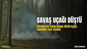 Washington'da ABD Ordusuna Ait Savaş Uçağı Düştü