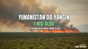 Yunanistan'da Orman Yangını: Bir Kişi Hayatını Kaybetti