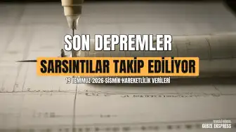 19 Temmuz 2026 AFAD ve Kandilli Verileri: Son Depremler Hakkında Bilgiler