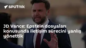 ABD Başkan Yardımcısı JD Vance: "Epstein dosyaları konusunda iletişim sürecini yanlış yönettik"
