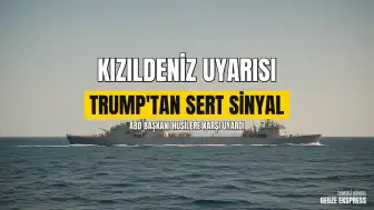 ABD Başkanı Donald Trump: "Husiler, Kızıldeniz'i kapatırsa icabına bakarız"