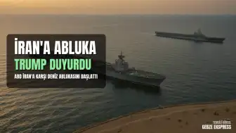 ABD Başkanı Donald Trump İran'a Yönelik Deniz Ablukasını Yeniden Başlattıklarını Duyurdu