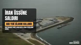 ABD Merkez Kuvvetler Komutanlığı (CENTCOM) İran'daki Deniz Üssüne Yönelik Operasyonun Görüntülerini Paylaştı
