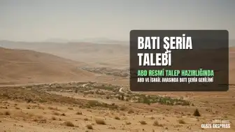 ABD'den İsrail'e Batı Şeria'daki Şiddet Eylemlerini Durdurma Talebi İddiası