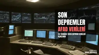 AFAD ve Kandilli Rasathanesi Verilerine Göre Son Depremler: 24 Temmuz 2026