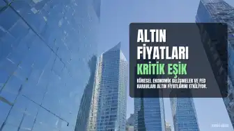 Altın Fiyatları Dört Aylık Düşüş Serisini Kırma Eşiğinde