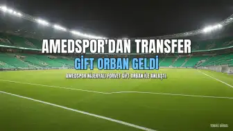 Amedspor'dan Hücum Hattına Önemli Takviye: Gift Orban Transfer Edildi
