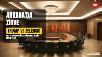 Ankara'da Kritik Diplomasi: Donald Trump ve Volodimir Zelenski Görüşmesi Başladı