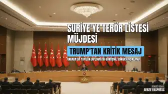 Ankara'da Kritik Görüşme: Donald Trump: "Suriye'yi terör listesinden çıkaracağım"
