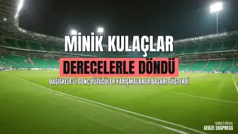 Başiskele'li Genç Yüzücüler Derecelerle Döndü