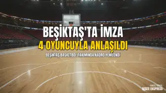Beşiktaş Erkek Basketbol Takımı'nda 4 oyuncu ile sözleşme yenilendi