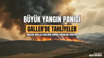 Birleşik Krallık Genelinde Orman Yangınları: Galler'de Büyük Olay İlan Edildi