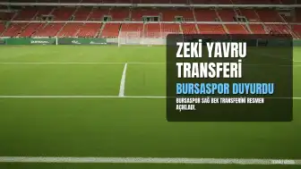 Bursaspor, Zeki Yavru Transferini Resmen Duyurdu