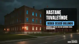 Çanakkale Ezine Devlet Hastanesi'nde bebek cesedi bulundu