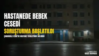 Çanakkale Ezine Devlet Hastanesi'nde Yeni Doğan Bebek Cesedi Bulundu