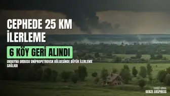 Dnipropetrovsk Bölgesinde Ukrayna Ordusundan 25 Kilometrelik İlerleme