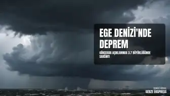 Ege Denizi'nde Gökçeada Açıklarında 3.7 Büyüklüğünde Deprem