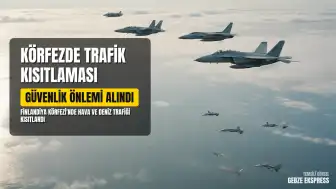 Finlandiya Körfezi'nin doğusunda güvenlik gerekçesiyle hava ve deniz trafiğine kısıtlama getirildi