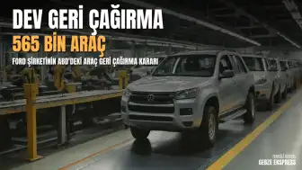 Ford Motor Company ABD'de 565 Bin 691 Aracını Geri Çağırıyor