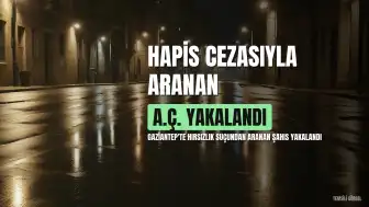 Gaziantep'te Hırsızlık Suçundan Aranan Şahıs Yakalandı