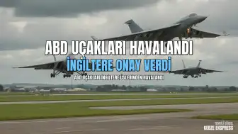 İngiltere Başbakanı Andy Burnham'ın Kararı Sonrası ABD Bombardıman Uçakları İngiltere'den Havalandı