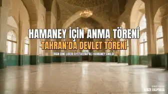 İran Dini Lideri Ayetullah Ali Hamaney İçin Tahran'da Devlet Töreni Düzenlendi