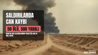 İran Sağlık Bakanlığı: ABD Saldırılarında 50 Kişi Hayatını Kaybetti