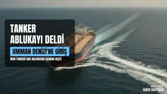 İran Tankeri ABD Ablukasını Aşarak Umman Denizi'ne Girdi