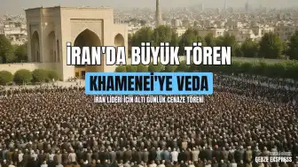 İran'da Ali Khamenei İçin Altı Günlük Cenaze Töreni Hazırlıkları Tamamlandı