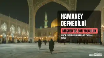 İran'ın eski lideri Ali Hamaney Meşhed'de defnedildi