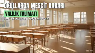 İstanbul Valiliği'nden Okullarda Mescit Alanı Oluşturulmasına İlişkin Talimat