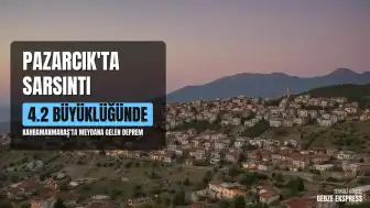 Kahramanmaraş Pazarcık'ta 4.2 Büyüklüğünde Deprem Meydana Geldi