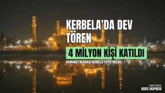 Kerbela'da Hamaney İçin Dev Cenaze Töreni: Katılım 4 Milyonu Aştı
