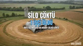 KKTC Gazimağusa'da Buğday Silosu Çöktü: 1 İşçi Yaşamını Yitirdi