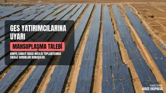 Konya Sanayi Odası Meclis Toplantısında: Fehmi Özbey GES Düzenlemelerine İlişkin Taleplerini Paylaştı