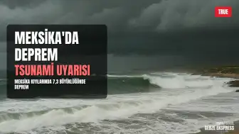 Meksika'da 7,3 Büyüklüğünde Şiddetli Deprem: Tsunami Uyarısı Yapıldı