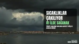 Meteoroloji Genel Müdürlüğü'nden Uyarı: Türkiye Genelinde Sıcaklıklar Düşüyor ve Kuvvetli Yağış Bekleniyor