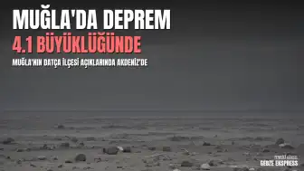 Muğla Açıklarında 4.1 Büyüklüğünde Deprem Meydana Geldi