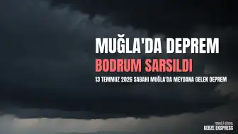 Muğla Bodrum'da 3.5 büyüklüğünde deprem meydana geldi