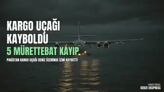 Pakistan'a ait kargo uçağı deniz üzerinde kayboldu: 5 mürettebatın akıbeti bilinmiyor