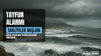 Pasifik Adalarında Süper Tayfun Alarmı: Guam ve Kuzey Mariana Adaları Tahliye Ediliyor