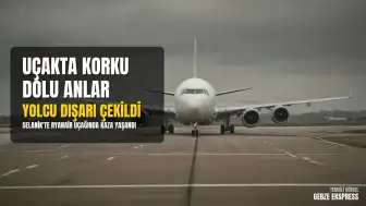 Selanik'te Ryanair Uçağında Kaza: Motor Parçası Pencereyi Kırdı, Yolcu Dışarı Çekildi