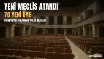 Suriye Geçici Başkanı Ahmed al-Sharaa Yeni Meclis İçin Son 70 Üyeyi Atadı