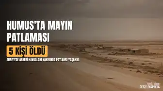 Suriye Humus'ta Askeri Havaalanı Yakınında Mayın Patlaması: 5 Ölü