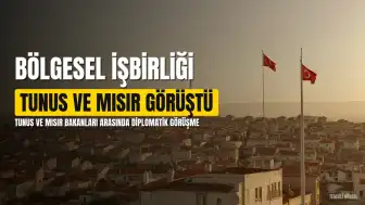 Tunus ve Mısır Arasında Bölgesel İşbirliği Görüşmesi