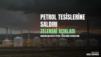 Ukrayna Devlet Başkanı Zelenski: "Rusya'daki bazı petrol tesislerine saldırılar düzenledik"