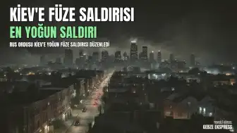 Ukrayna Devlet Başkanı Zelenskiy: "Rusya bu gece Kiev'e yönelik en yoğun balistik füze saldırılarından birini düzenledi"