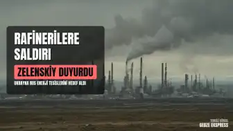 Ukrayna Devlet Başkanı Zelenskiy: Rusya'daki iki petrol rafinerisine saldırı düzenlendi