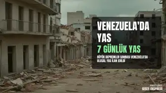 Venezuela Geçici Devlet Başkanı Delcy Rodriguez: "7 günlük Ulusal Yas ilan edilmesine karar vermiş bulunmaktayım"