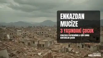 Venezuela'da Deprem Enkazından Mucize Kurtuluş: 3 Yaşındaki Çocuk Sağlık Durumu İyi Olarak Açıklandı